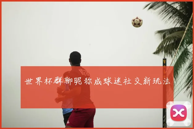 世界杯群聊昵称成球迷社交新玩法