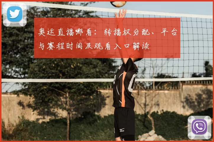 奥运直播哪看：转播权分配、平台与赛程时间及观看入口解读